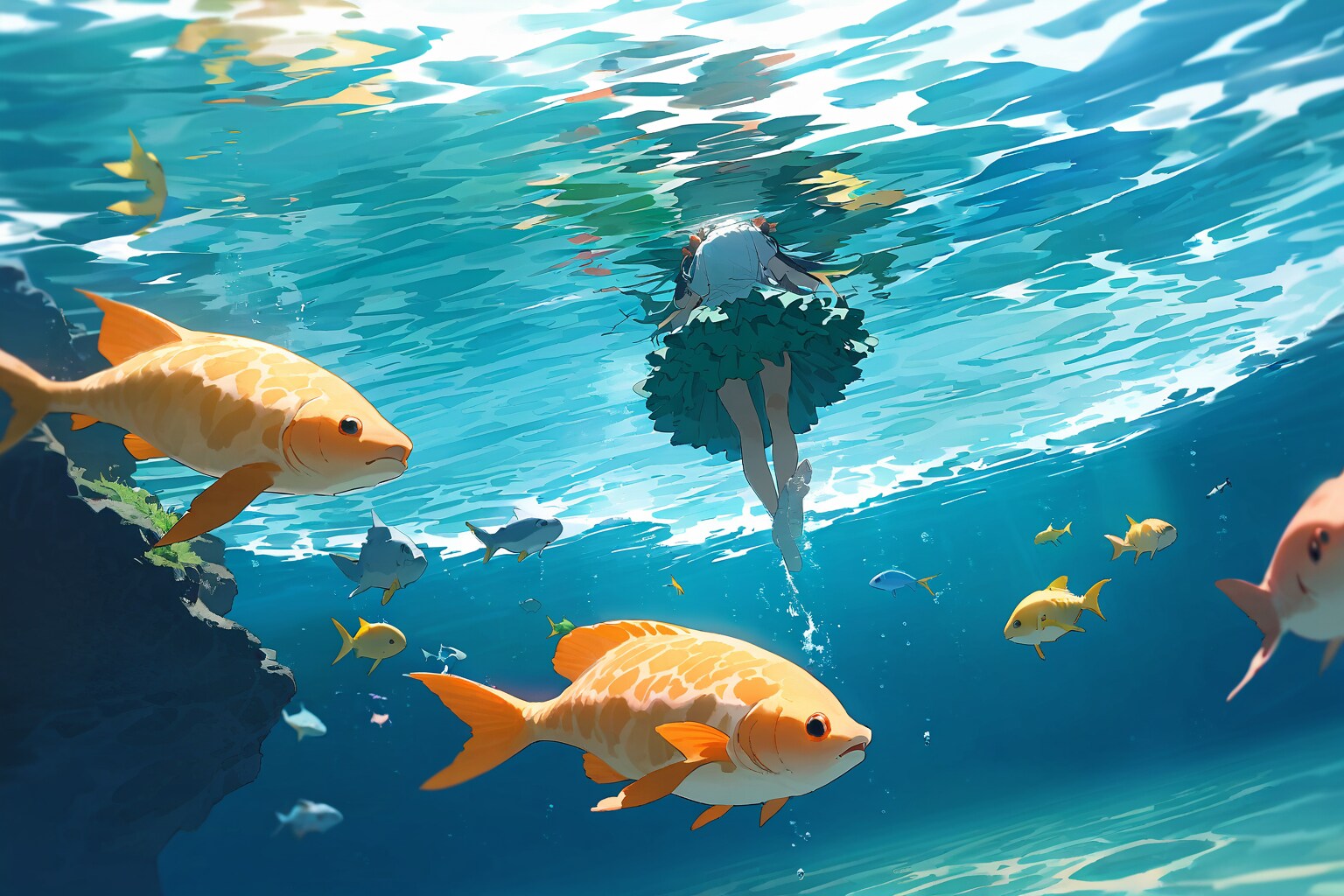 息継ぎ | の人気AIイラスト・グラビア