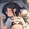 夕方の保健室② 2枚目
