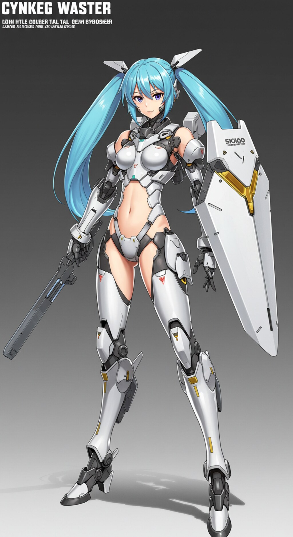 新型メカ娘開発中