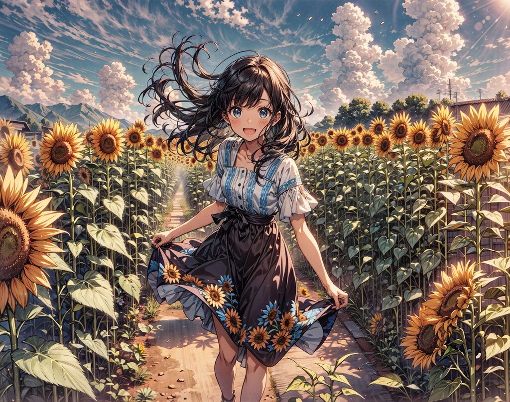 ひまわり畑🌻