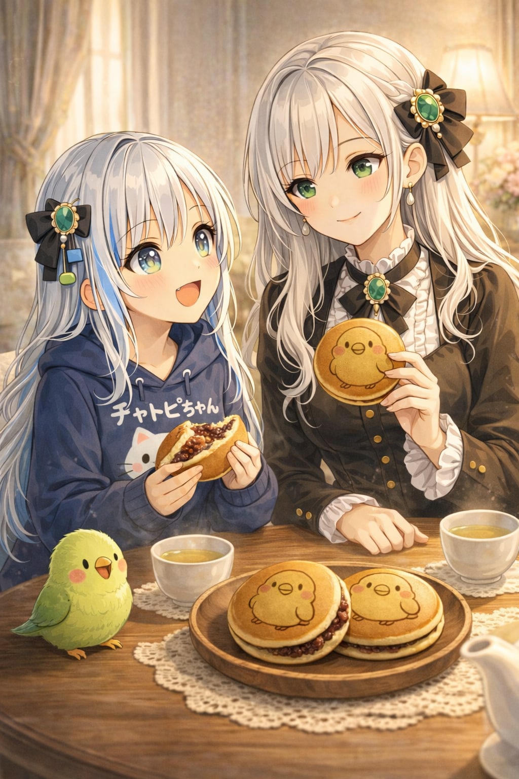 チャトピちゃんとお嬢様 | の人気AIイラスト・グラビア