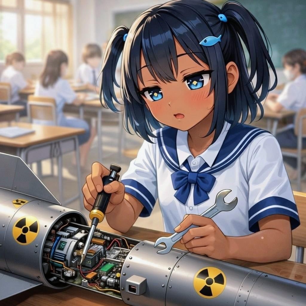 少し危ないものを作るこなつちゃん