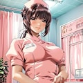 毎日ヌイてくれる巨乳看護婦さん 4枚目