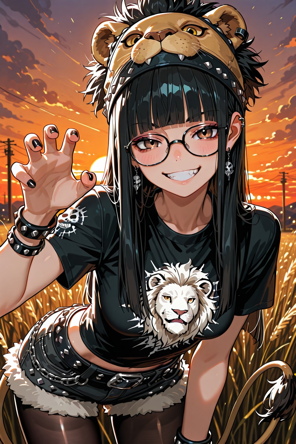 あにまるパンク[ライオン①]