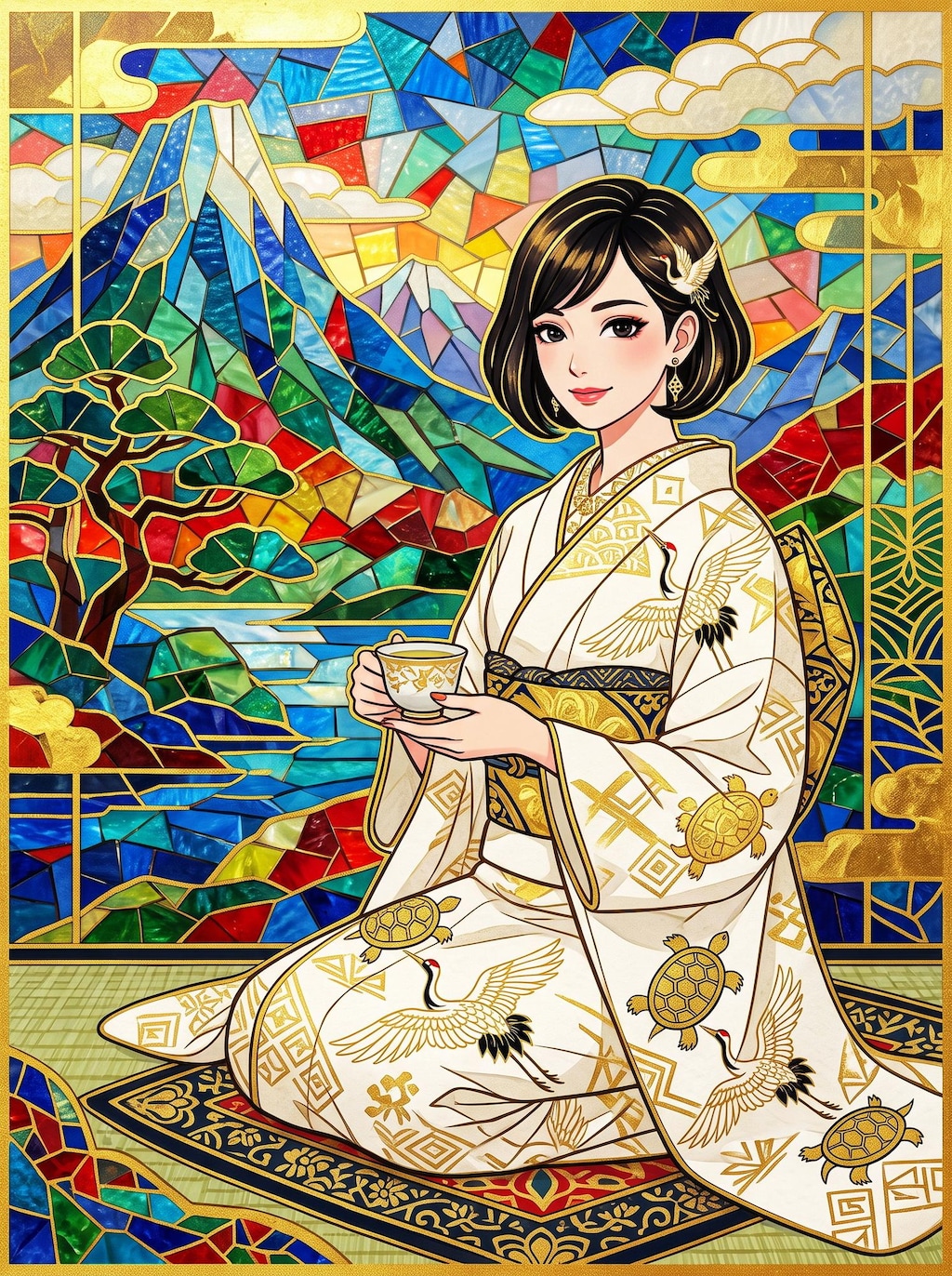 つるカメ