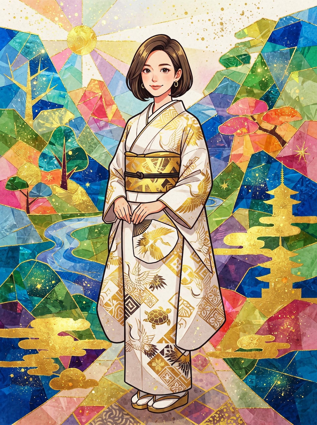 つるカメ