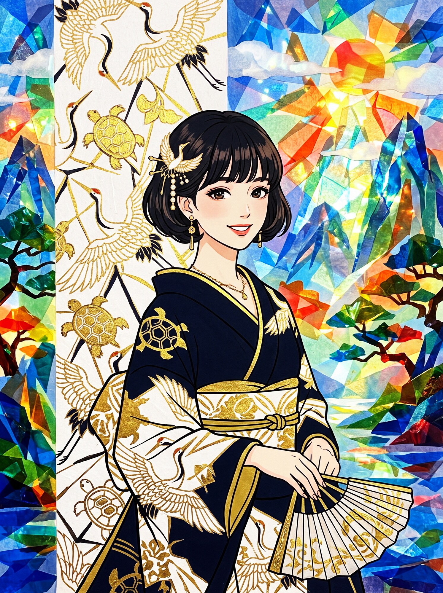 つるカメ | の人気AIイラスト・グラビア