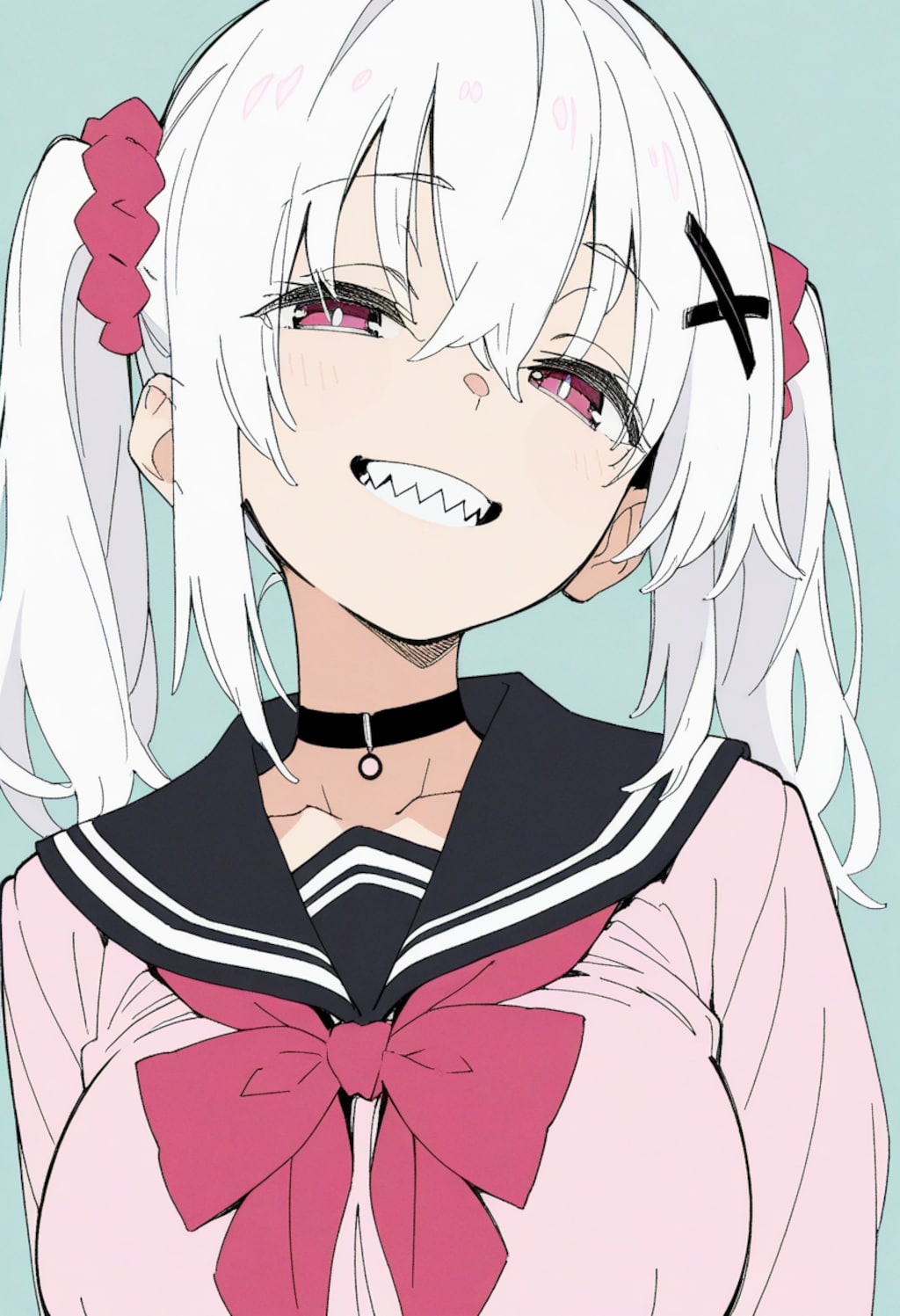 ギザ歯の女の子