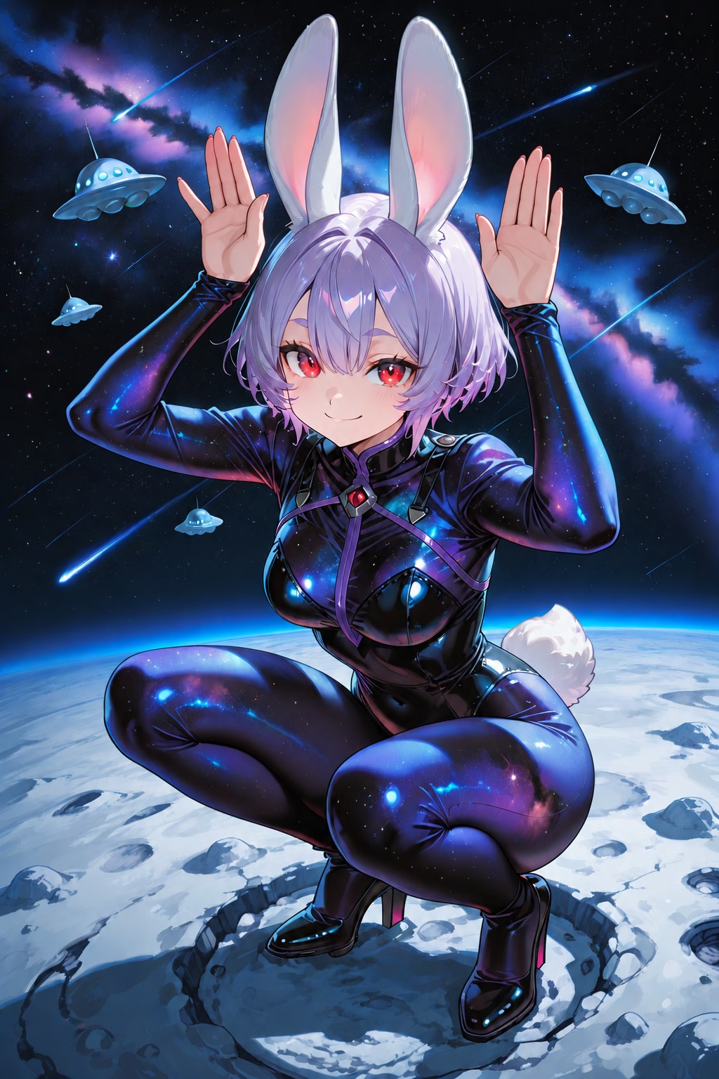 宇宙のウサギガール