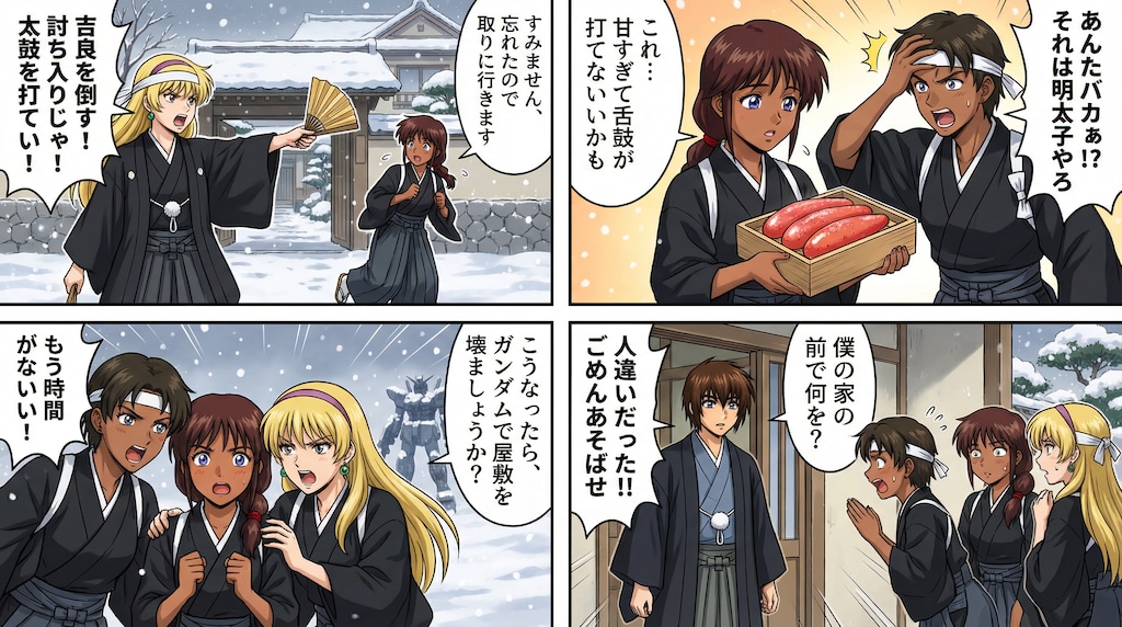 ガンダム忠臣蔵。