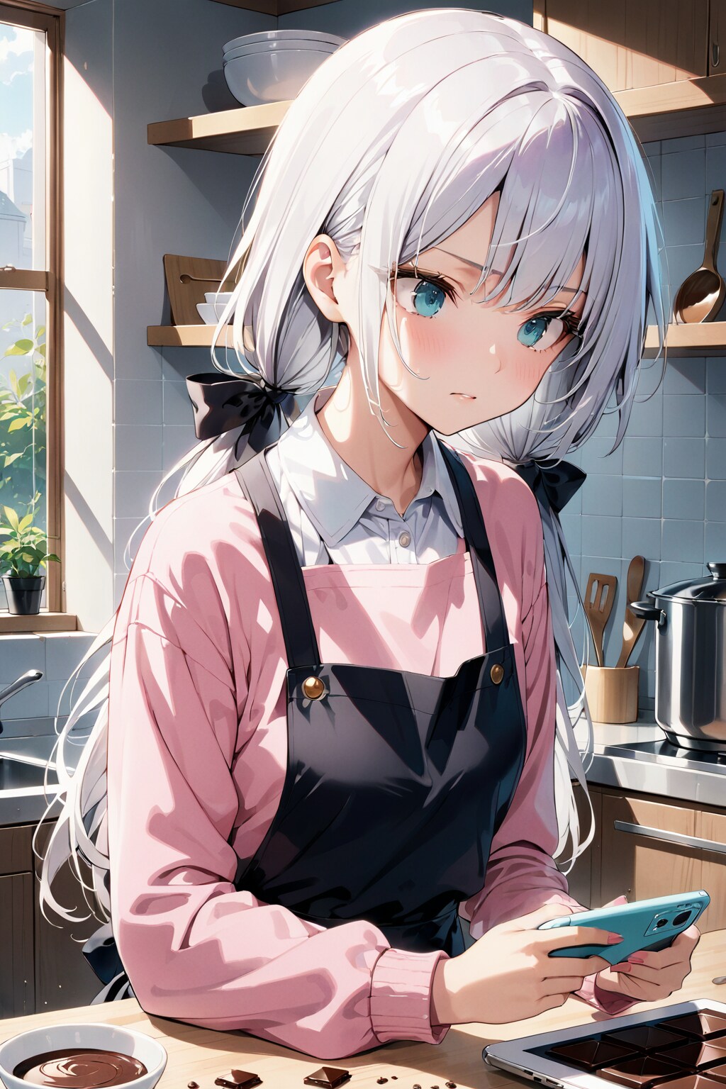 手作りチョコだよ、ちゃんと食べてね？