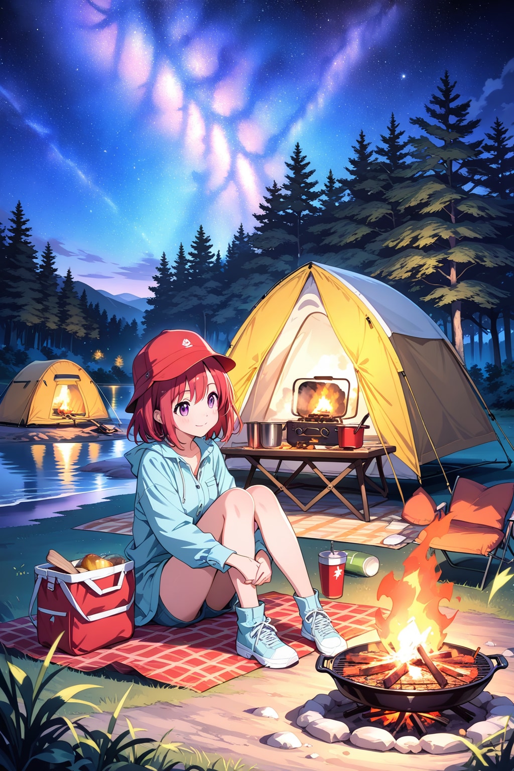 キャンプ🏕️ | の人気AIイラスト・グラビア