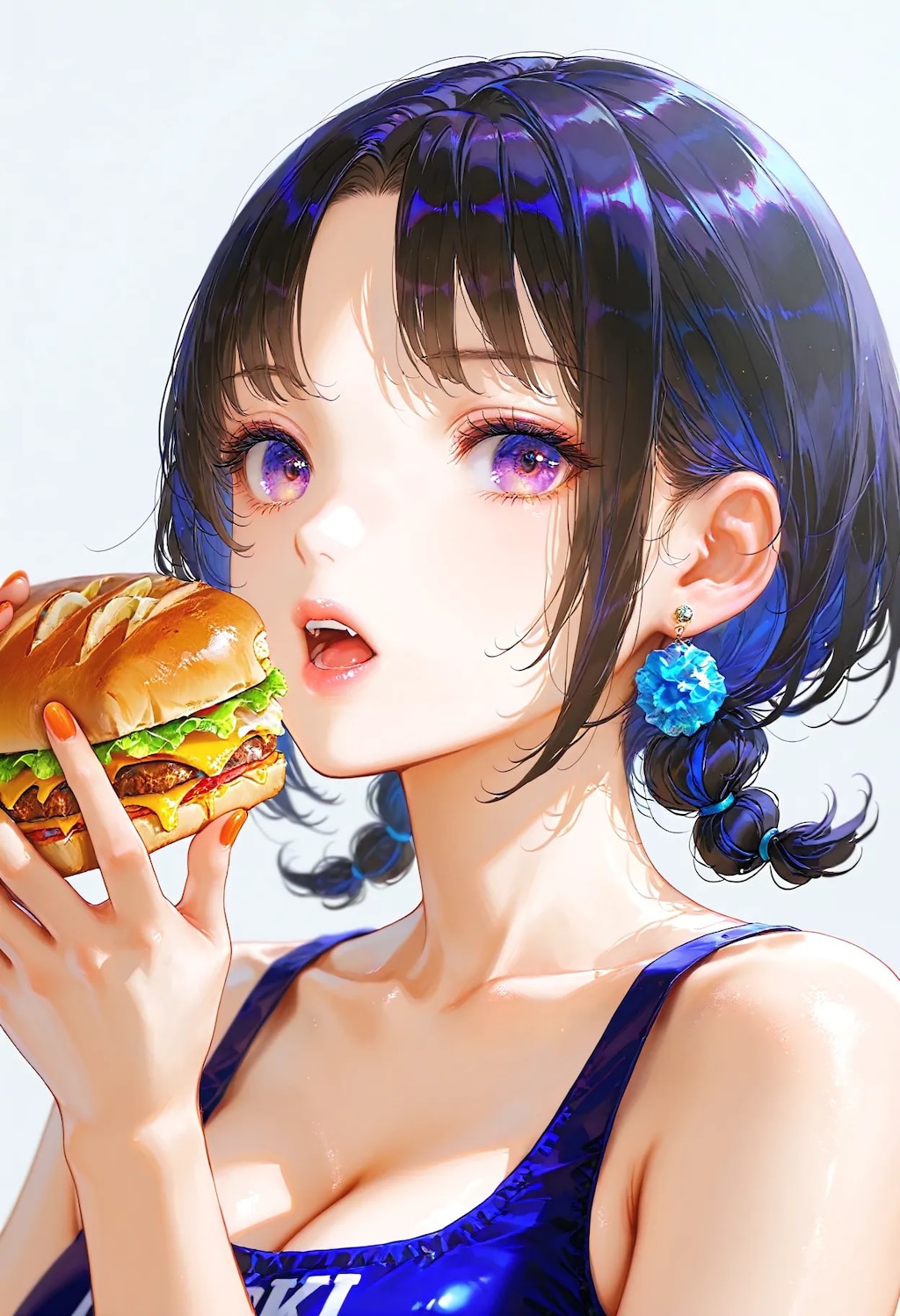 サンドウィッチ食べた1