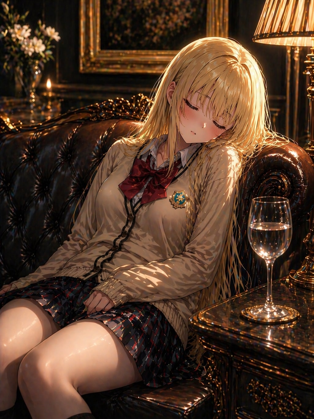 GPTimages2.0投稿企画「気づいたらソファで」