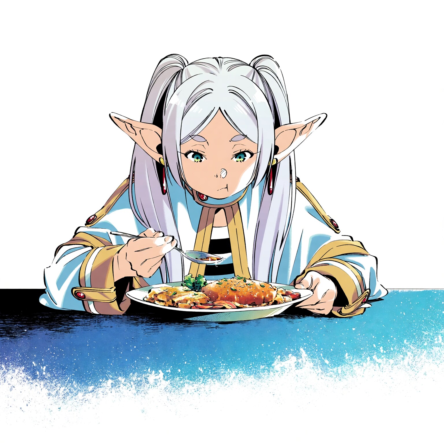食事に集中 | の人気AIイラスト・グラビア