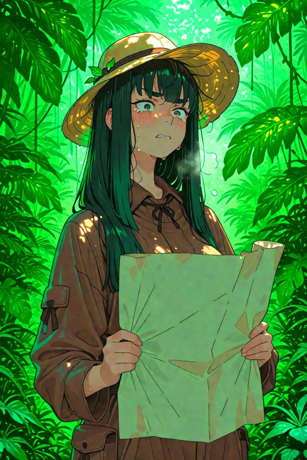 ジャングルの奥地で迷子になる鬼龍院皐月