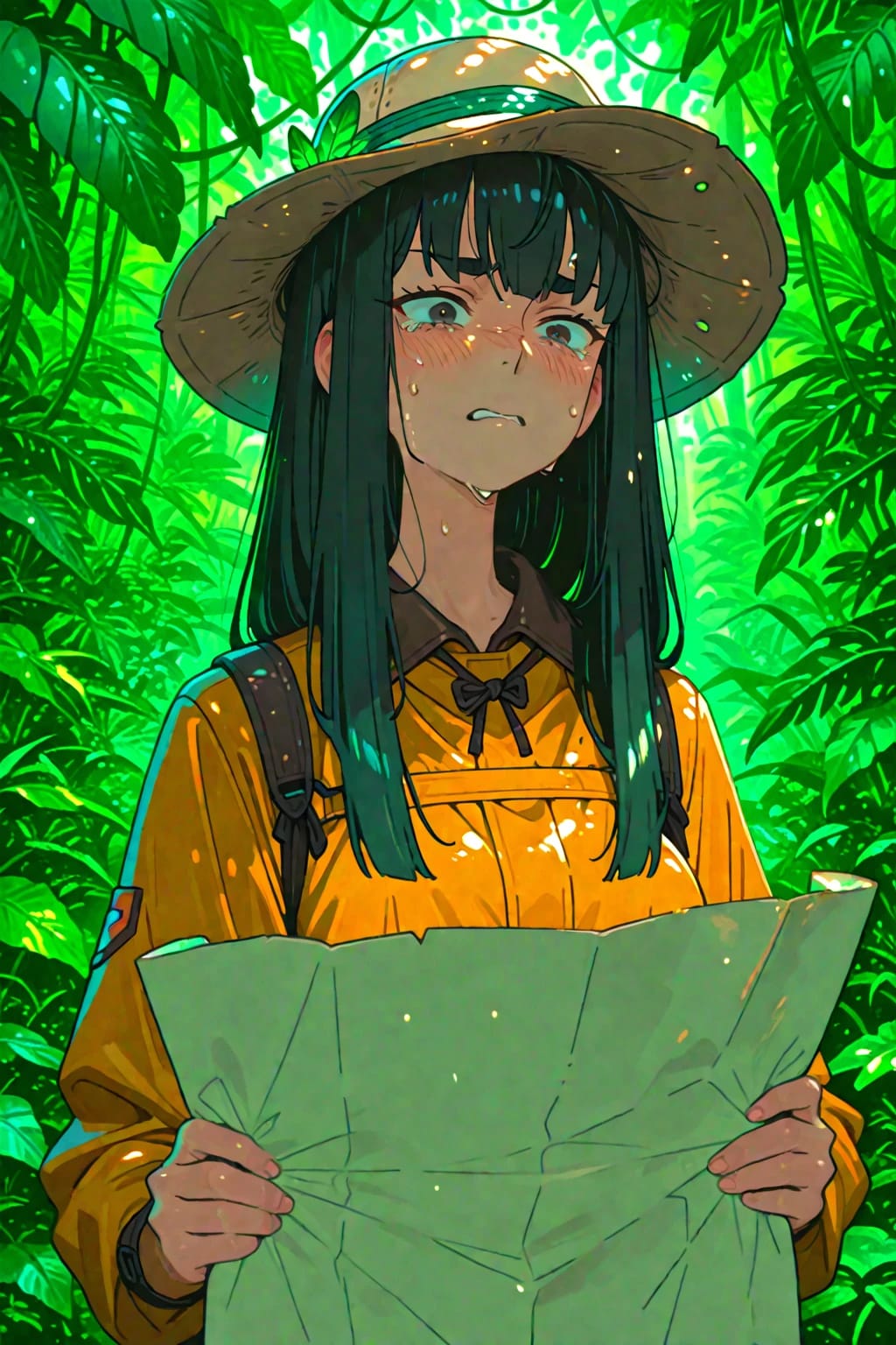 ジャングルの奥地で迷子になる鬼龍院皐月