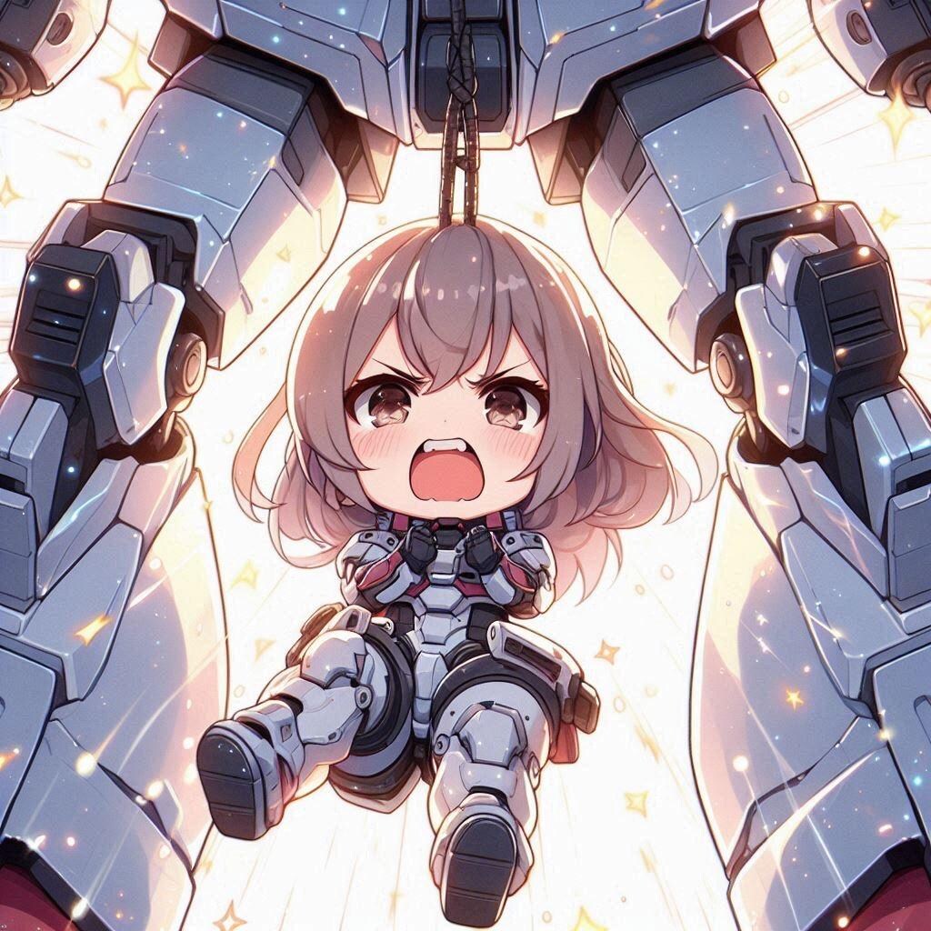 【謎画像】搭乗位置が独特な巨大ロボ