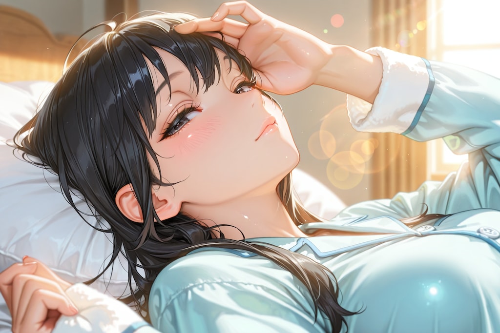 「おはよ……」