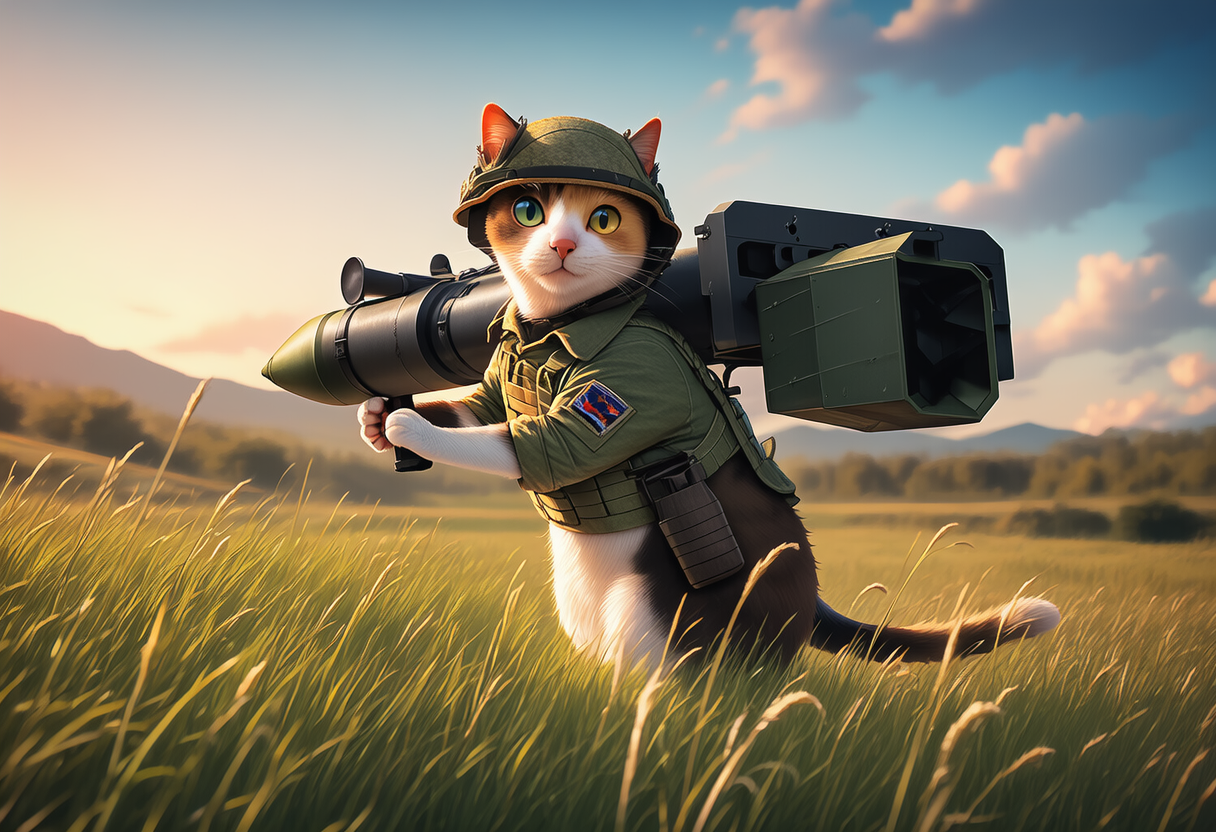 ミリタリーキャット | の人気AIイラスト・グラビア