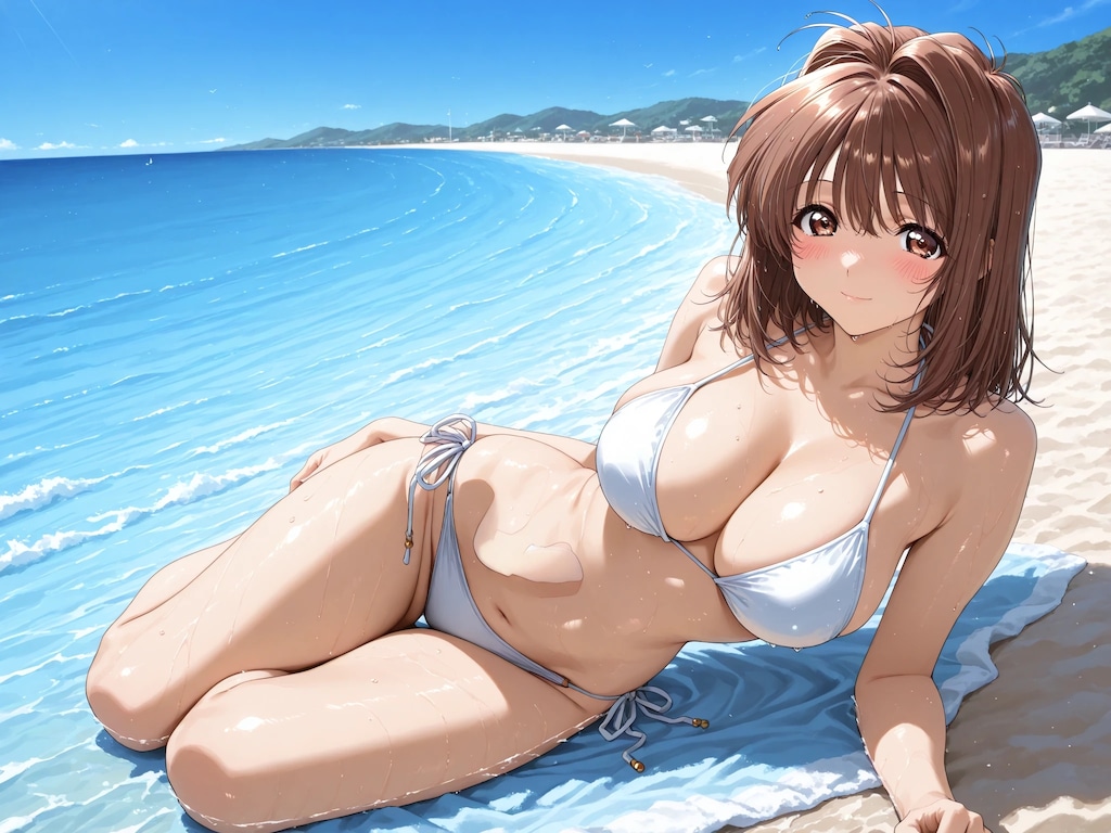 河〇理恵（海水浴編）