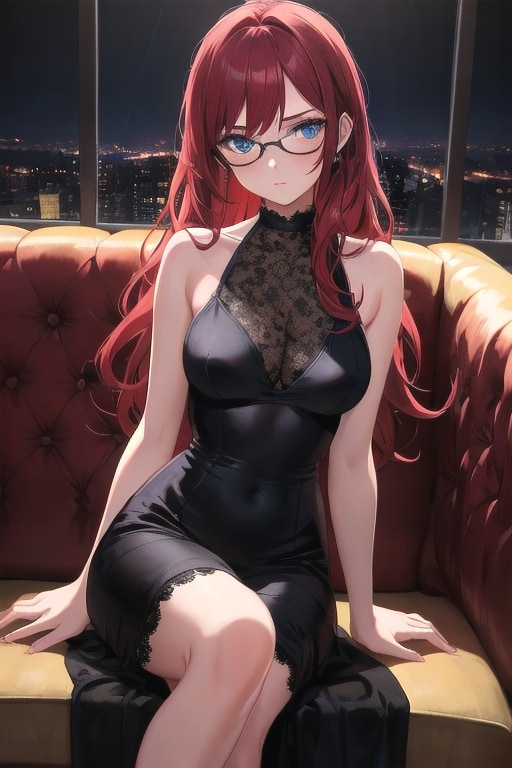 黒いドレス | の人気AIイラスト・グラビア
