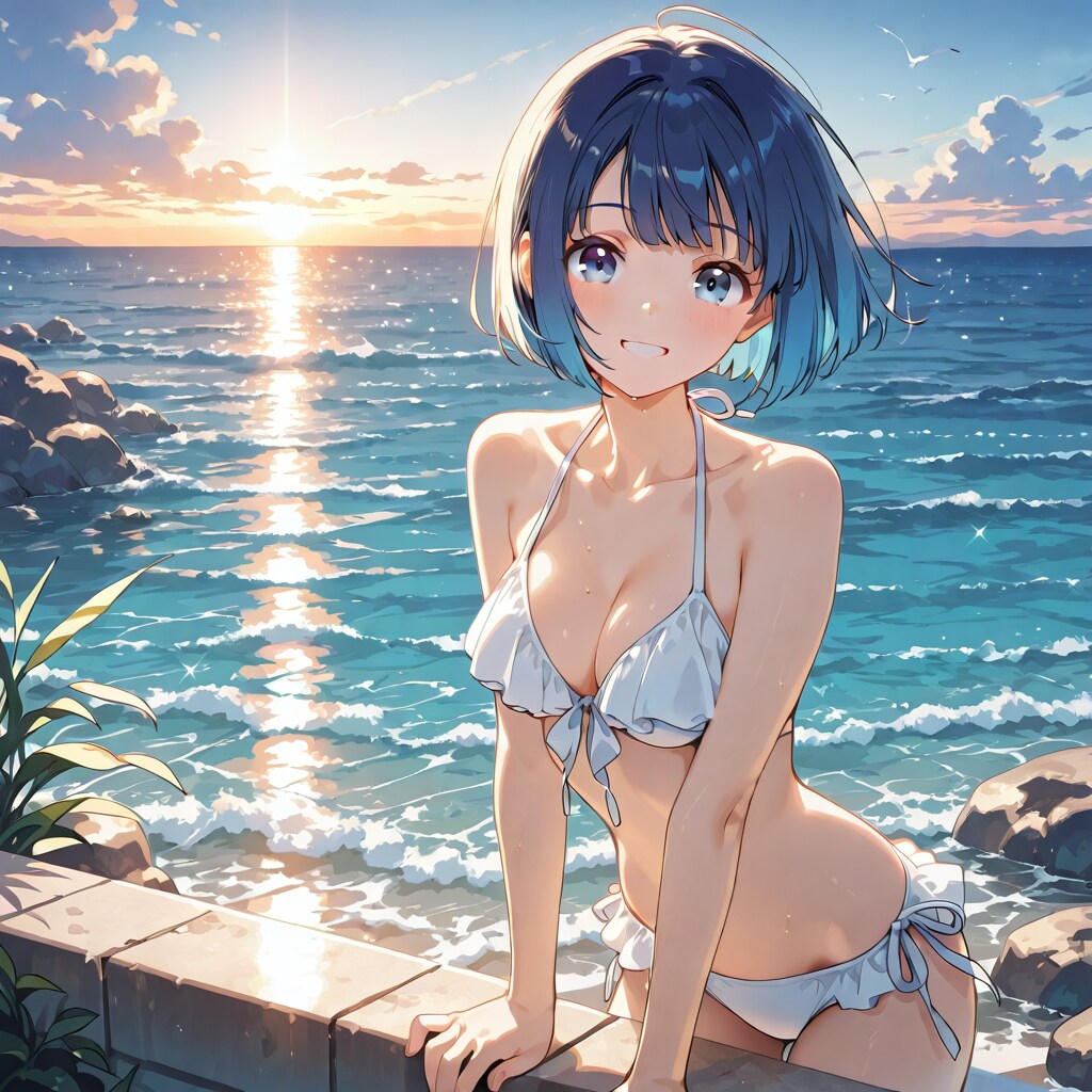 あいちゃんや春の海辺の三十路処女　弾