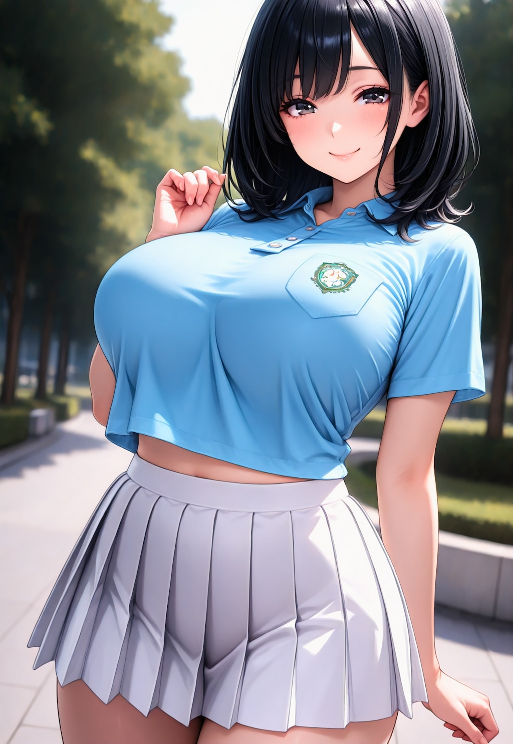 1642（水色のポロシャツ）