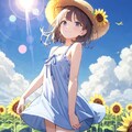 ひまわり少女　2024 9枚目