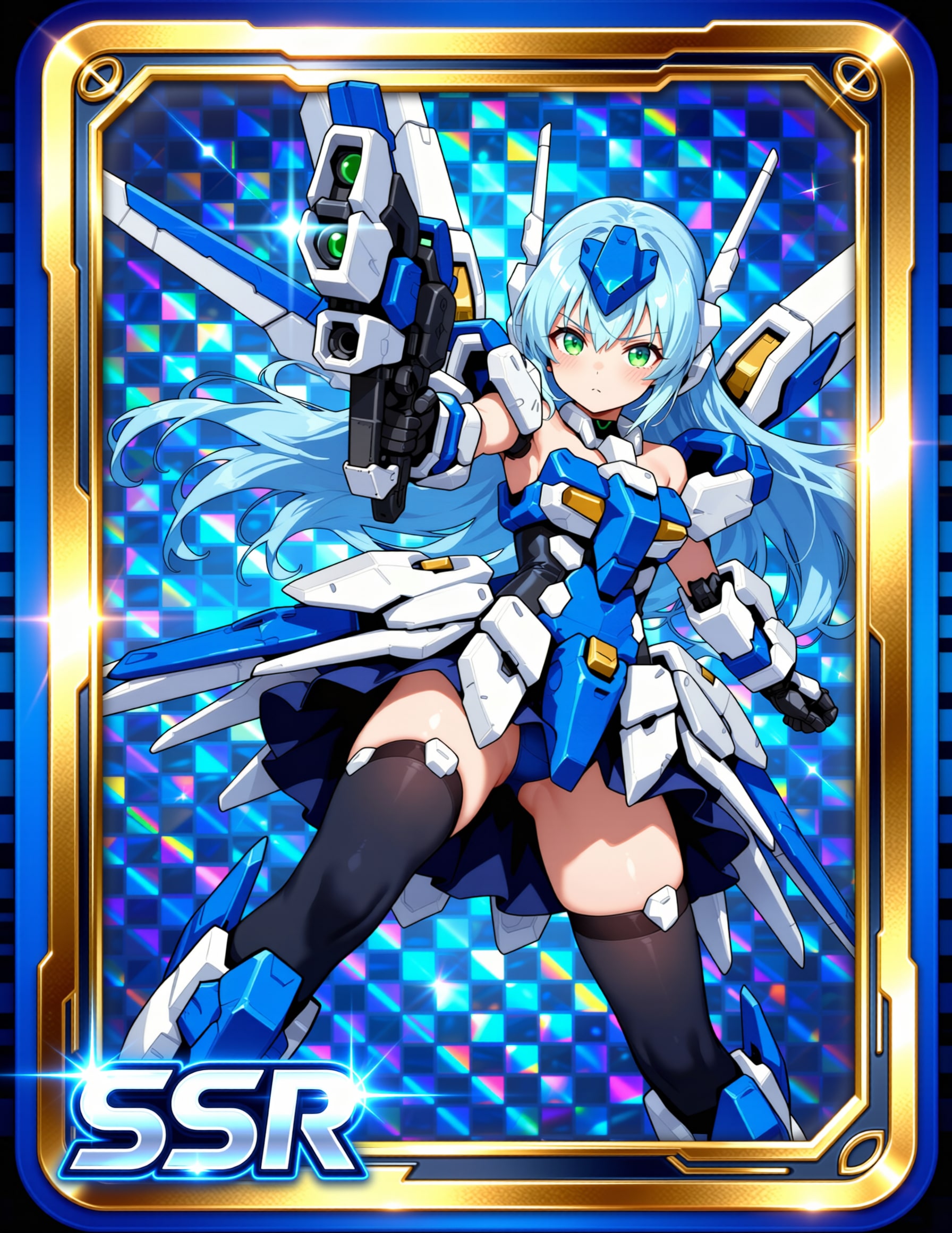 ＳＳＲ宙を渡る蒼き翼 | の人気AIイラスト・グラビア