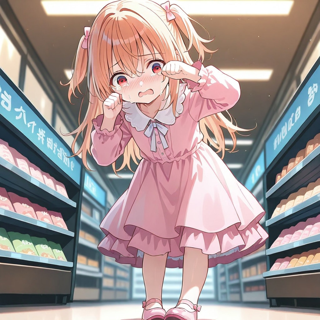 迷子の女の子