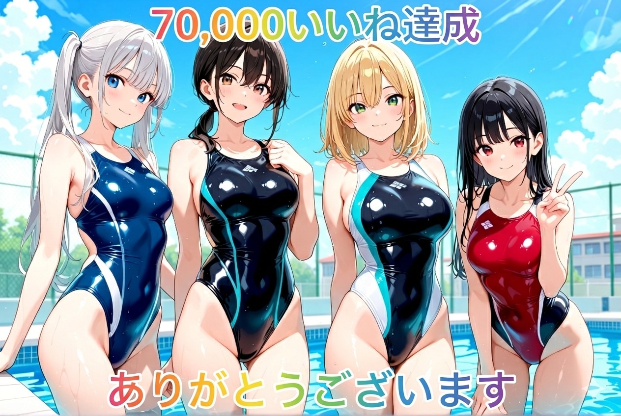 70,000いいね達成ありがとうございます