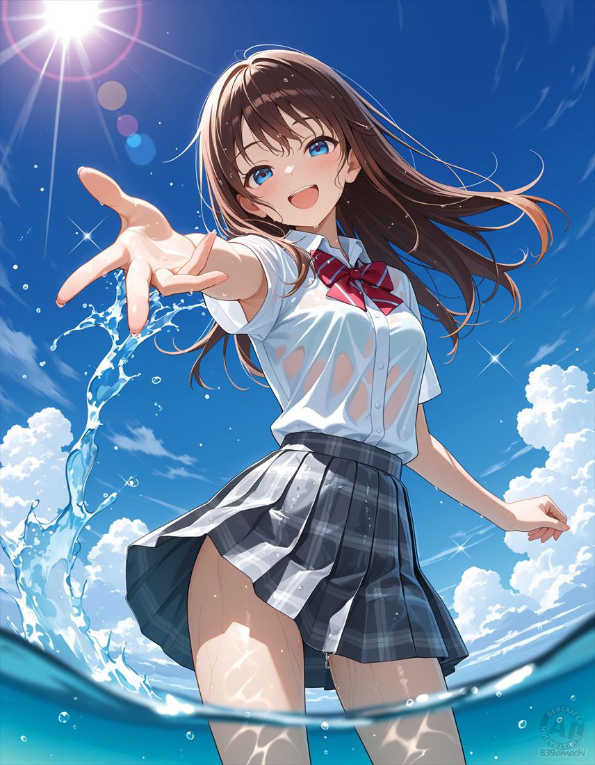 暑い日には…