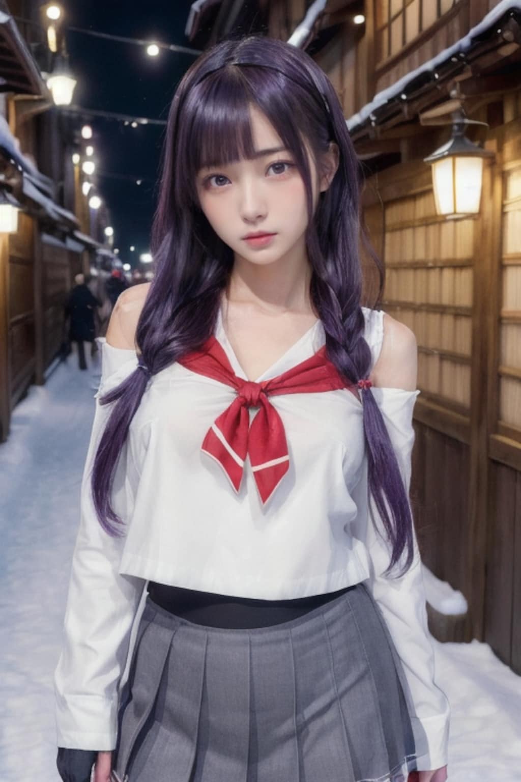 雪の夜の思い出