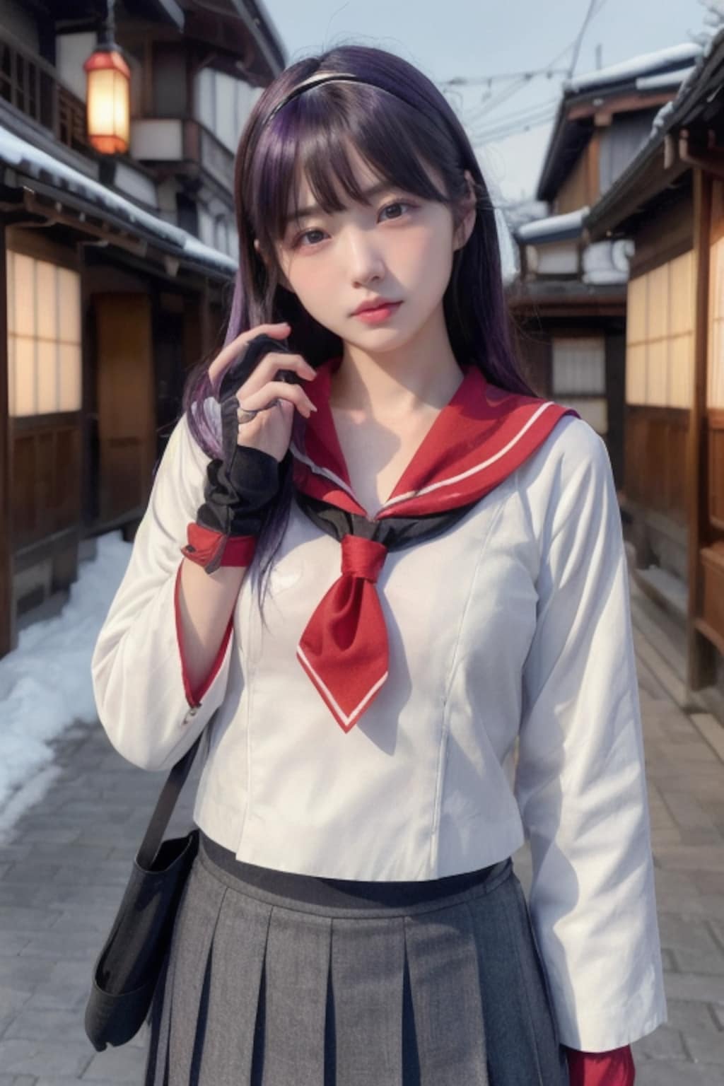 雪の夜の思い出