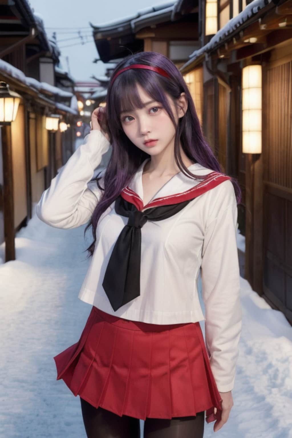 雪の夜の思い出
