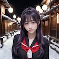 雪の夜の思い出 2枚目