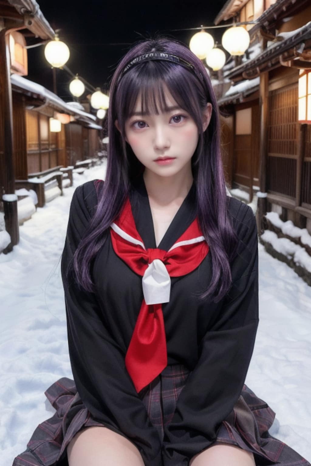 雪の夜の思い出
