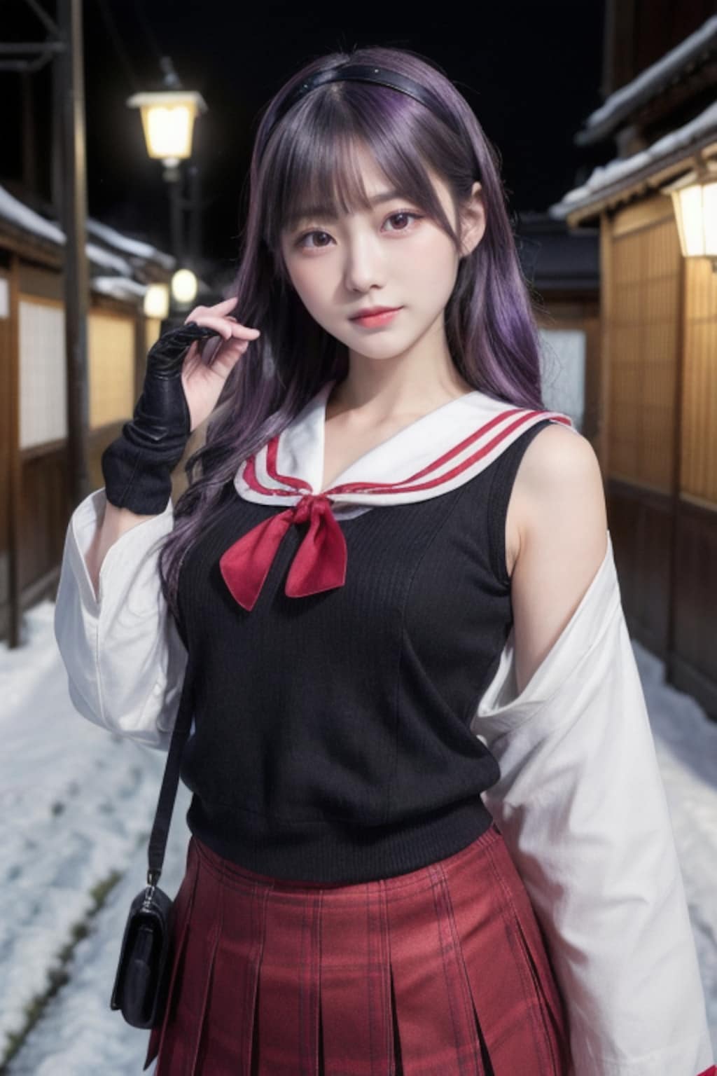 雪の夜の思い出