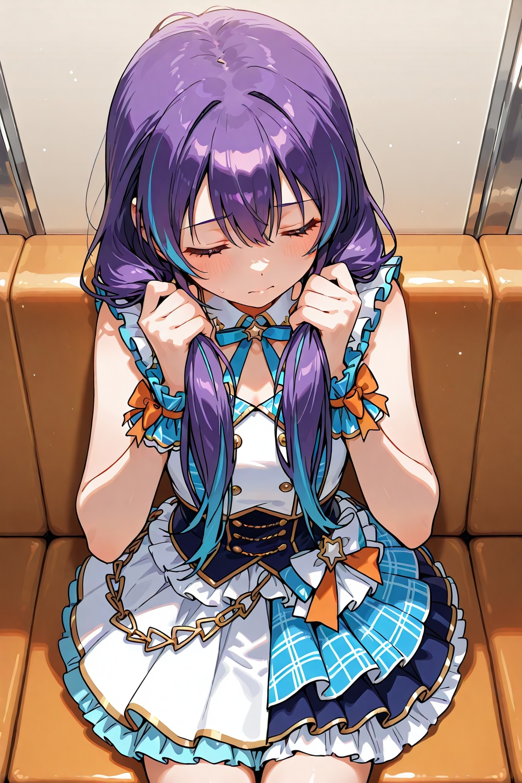 紫アイドルちゃん