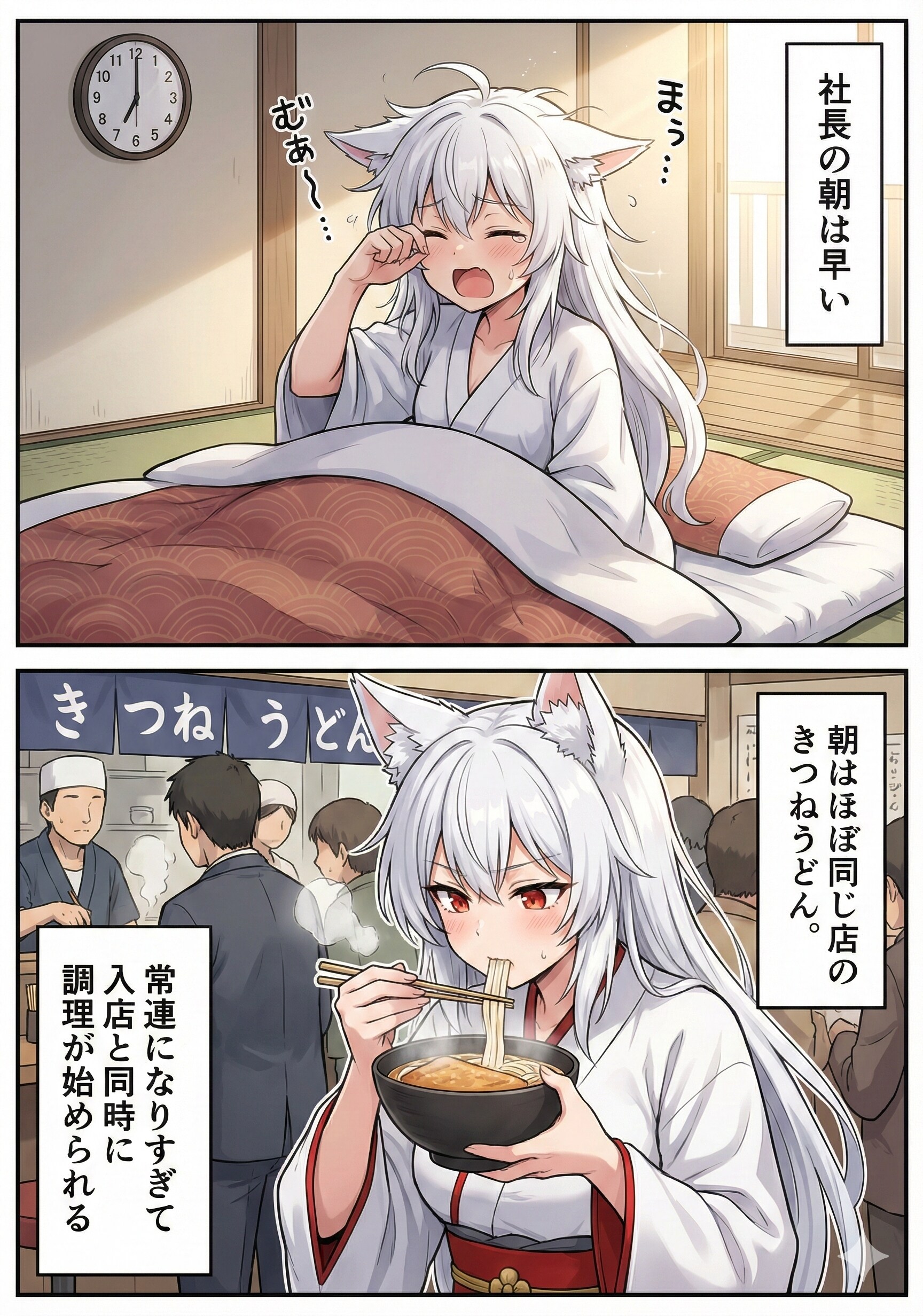 みこむすめし5話社長の1日編