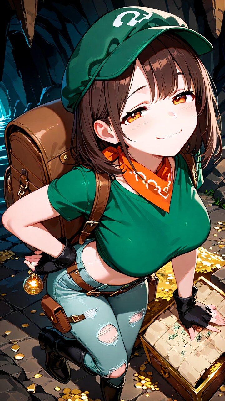 何かを発見してドヤっているシーフさん