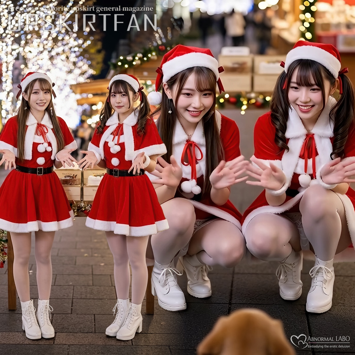 7枚）至高の覗き♡働くお姉さんX'mas-R15