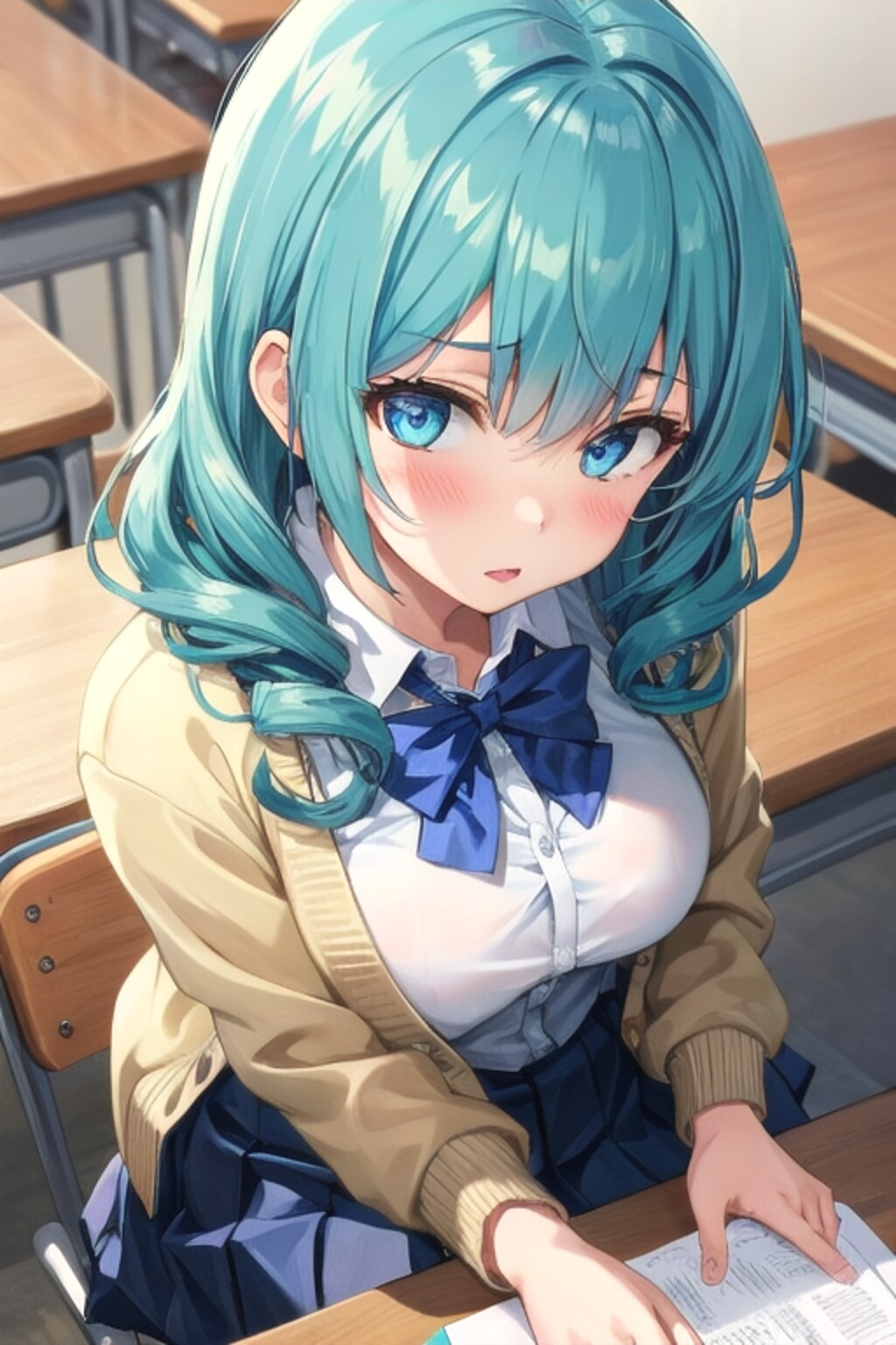 別に、怒ってないし、