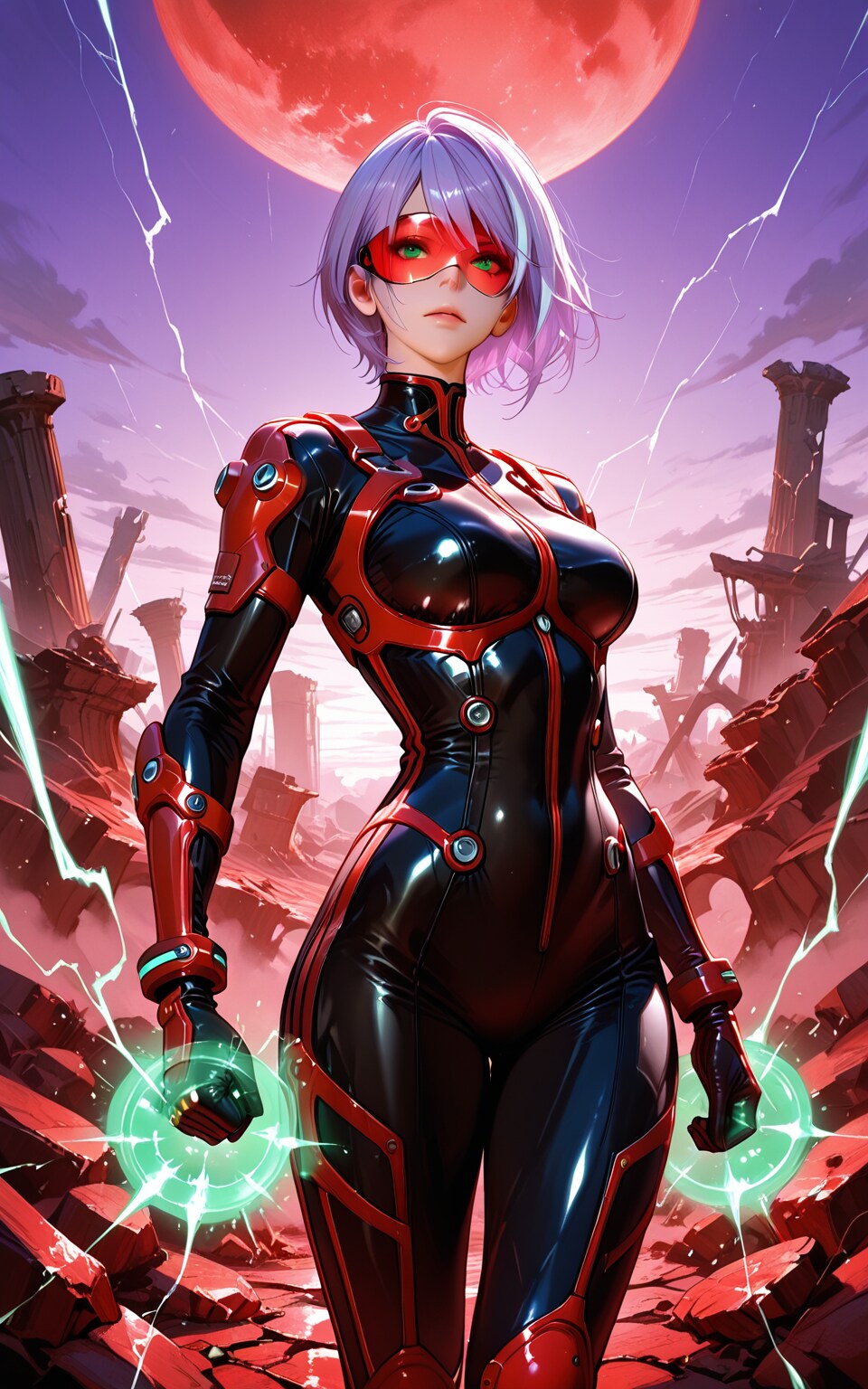 姫野舞依（HimenoMai）ちょっと大人な姫野舞依　バトルスーツ | の人気AIイラスト・グラビア