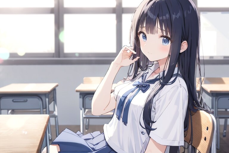 隣の席の | の人気AIイラスト・グラビア