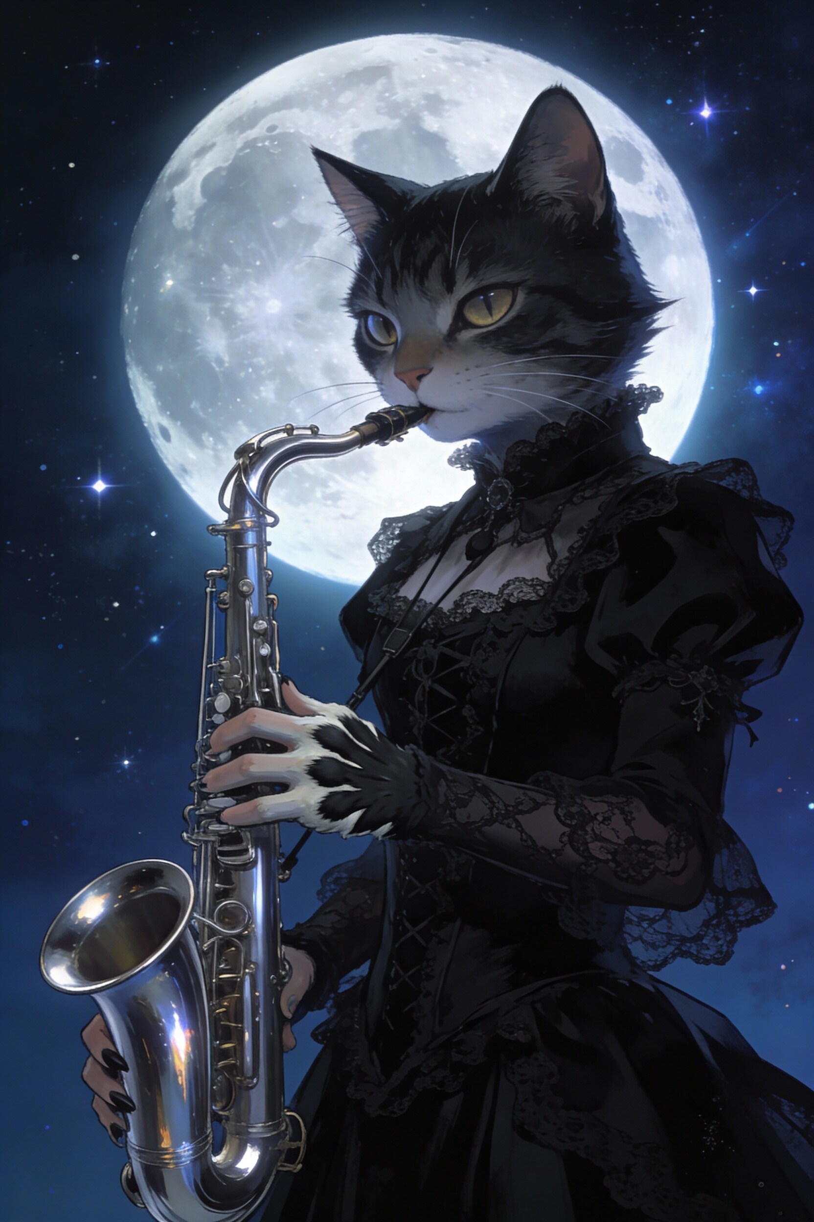 ゴシックといえばネコ