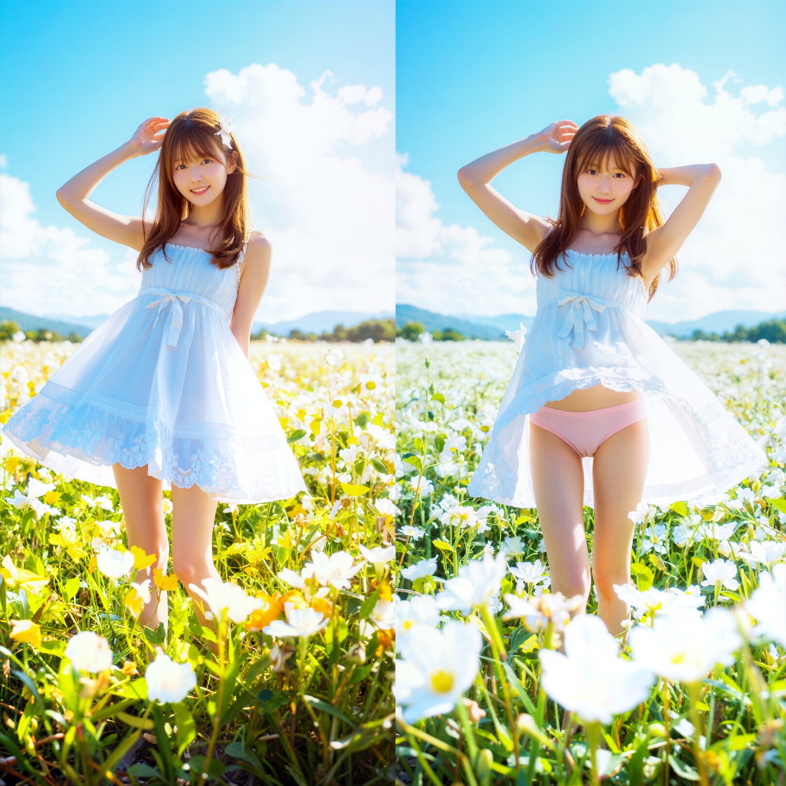 Bluebell flower Girl