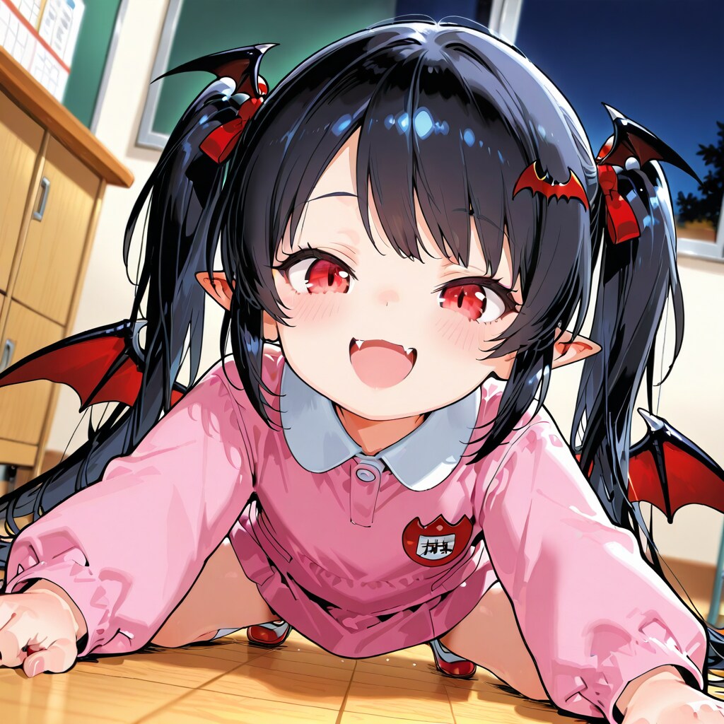 吸血園児 | の人気AIイラスト・グラビア