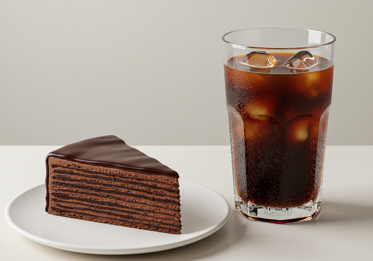 デザートの濃厚チョコレートケーキ | の人気AIイラスト・グラビア